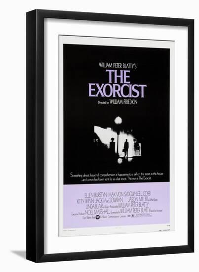 The Exorcist, Max Von Sydow, 1973-null-Framed Premium Giclee Print