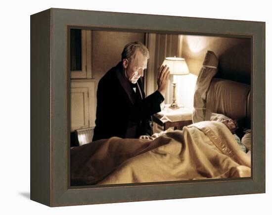 The Exorcist, Max Von Sydow, Linda Blair, 1973-null-Framed Stretched Canvas