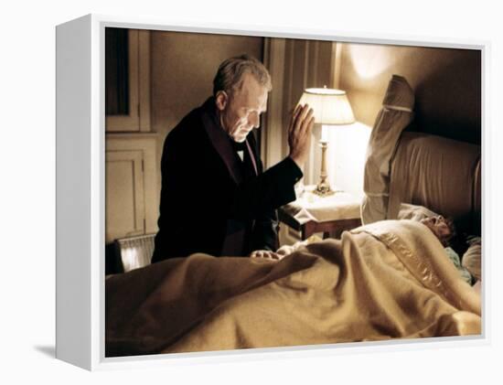 The Exorcist, Max Von Sydow, Linda Blair, 1973-null-Framed Stretched Canvas