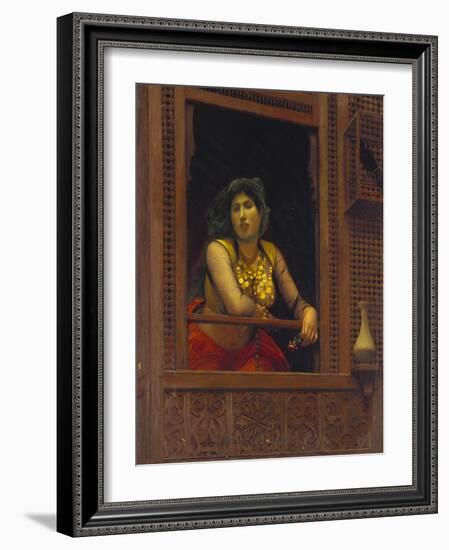 The Exotic Dancing Girl, Une Almee-Jean Leon Gerome-Framed Giclee Print