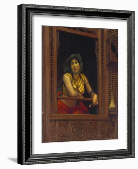 The Exotic Dancing Girl, Une Almee-Jean Leon Gerome-Framed Giclee Print