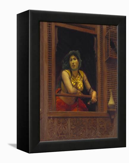 The Exotic Dancing Girl-Jean Leon Gerome-Framed Premier Image Canvas