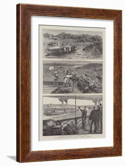 The Expedition for the Relief of General Gordon-null-Framed Giclee Print