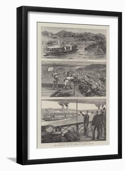 The Expedition for the Relief of General Gordon-null-Framed Giclee Print