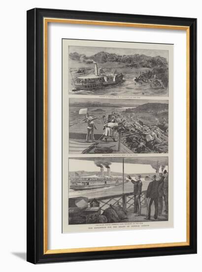 The Expedition for the Relief of General Gordon-null-Framed Giclee Print