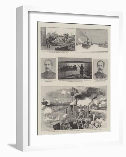 The Expedition for the Relief of General Gordon-Thomas Walter Wilson-Framed Giclee Print