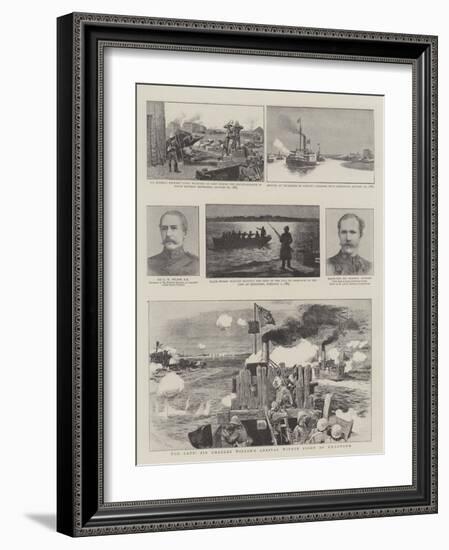 The Expedition for the Relief of General Gordon-Thomas Walter Wilson-Framed Giclee Print