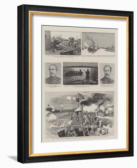 The Expedition for the Relief of General Gordon-Thomas Walter Wilson-Framed Giclee Print