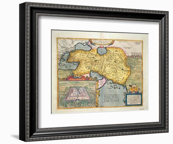 The Expedition of Alexander the Great, from the 'Theatrum Orbis Terrarum', 1603-Abraham Ortelius-Framed Giclee Print