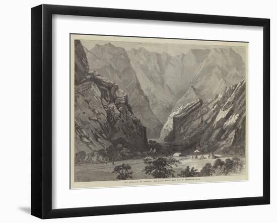 The Expedition to Abyssinia, the Mayen Wells, Half Way to Senafe-null-Framed Giclee Print