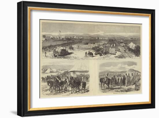 The Expedition to Abyssinia-Charles Robinson-Framed Giclee Print