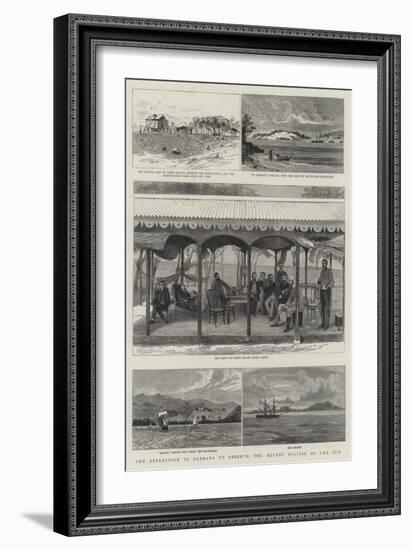 The Expedition to Grenada to Observe the Recent Eclipse of the Sun-null-Framed Giclee Print