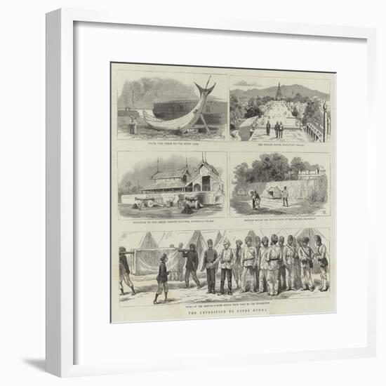 The Expedition to Upper Burma-null-Framed Giclee Print