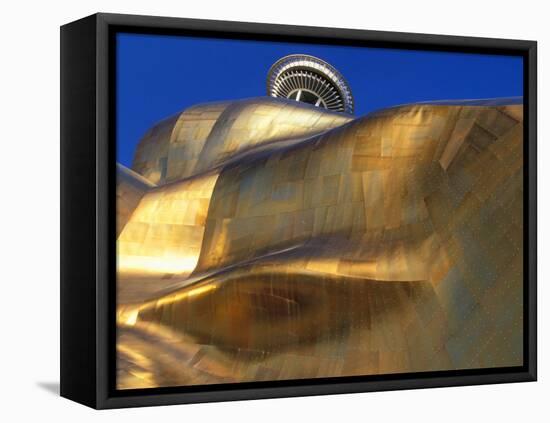 The Experience Music Project, Seattle, Washington, USA-William Sutton-Framed Premier Image Canvas