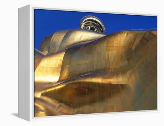 The Experience Music Project, Seattle, Washington, USA-William Sutton-Framed Premier Image Canvas