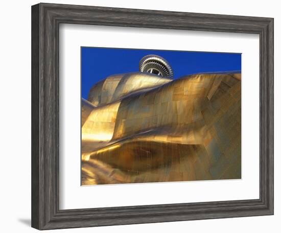 The Experience Music Project, Seattle, Washington, USA-William Sutton-Framed Photographic Print