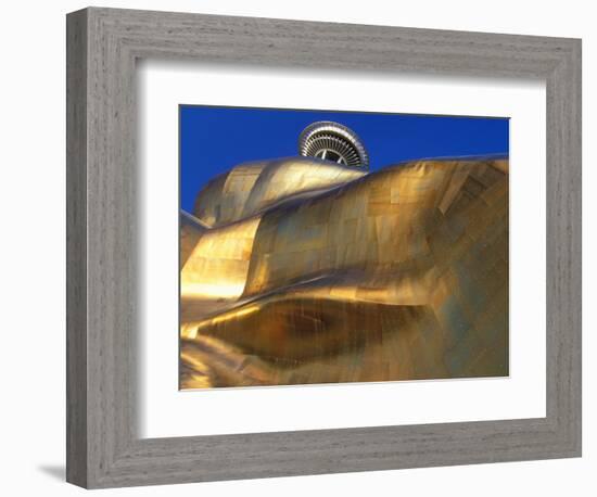 The Experience Music Project, Seattle, Washington, USA-William Sutton-Framed Photographic Print