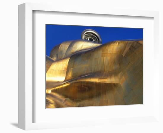 The Experience Music Project, Seattle, Washington, USA-William Sutton-Framed Photographic Print