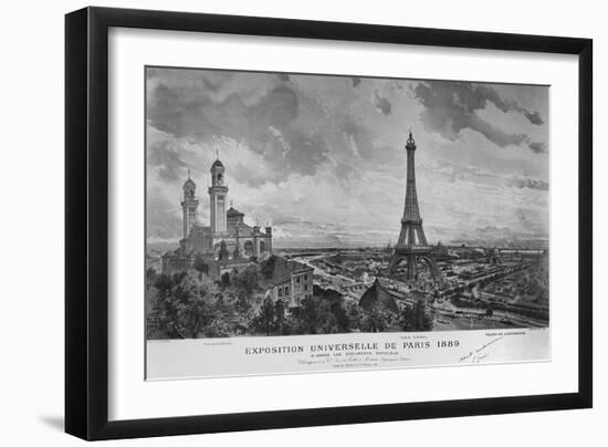 The Exposition Universelle of 1889-Louis Tauzin-Framed Giclee Print