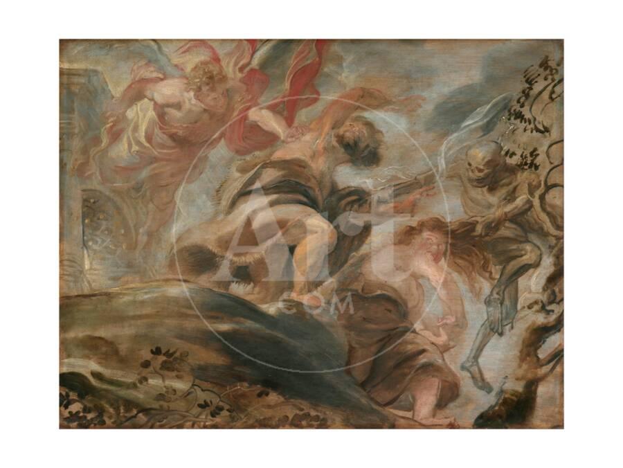 The Expulsion From Garden Of Eden Giclee Print By Peter Paul The Expulsion From Garden Of Eden Giclee Print By Peter Paul Rubens Art Com
