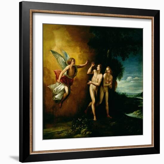 The Expulsion of Adam and Eve-Guiseppe Cesari-Framed Giclee Print