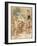 The Expulsion of Hagar-Giovanni Benedetto Castiglione-Framed Giclee Print