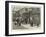 The Exterior of a Japanese Theatre-Charles Edwin Fripp-Framed Giclee Print