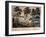 The Exterior of Hougoumont at the Commencement of the Battle of Waterloo, 18th June 1815,…-null-Framed Giclee Print