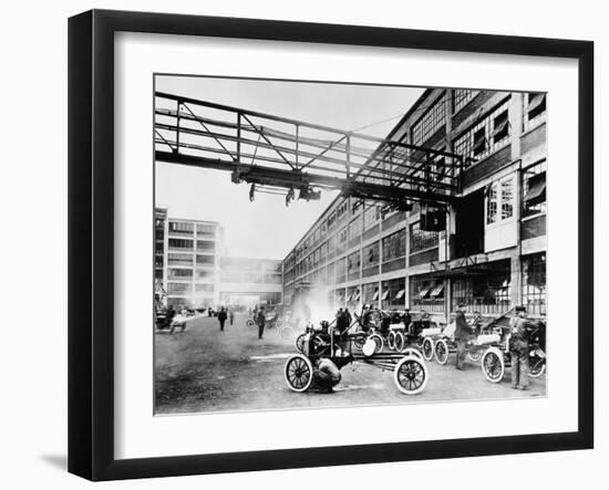 The Exterior of the Model T Factory, 1914-null-Framed Photographic Print