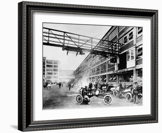 The Exterior of the Model T Factory, 1914-null-Framed Photographic Print