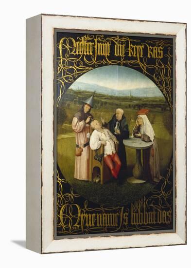 The Extraction of the Stone of Madness (The Cure of Folly), ca. 1490-Hieronymus Bosch-Framed Premier Image Canvas