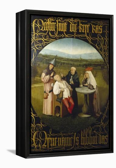 The Extraction of the Stone of Madness (The Cure of Folly), ca. 1490-Hieronymus Bosch-Framed Premier Image Canvas