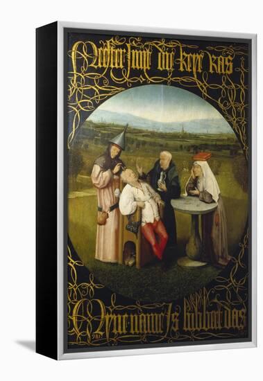 The Extraction of the Stone of Madness (The Cure of Folly), ca. 1490-Hieronymus Bosch-Framed Premier Image Canvas