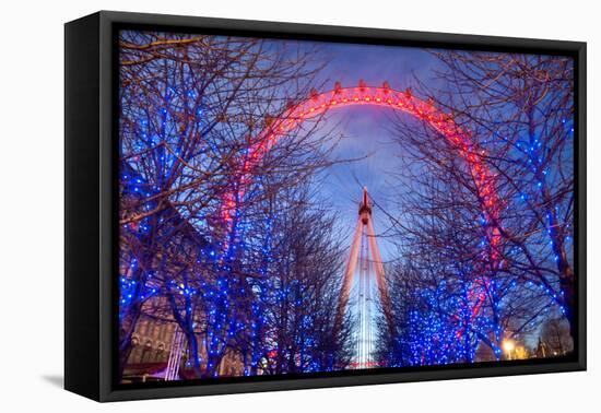 The Eye at Night-Adrian Campfield-Framed Premier Image Canvas