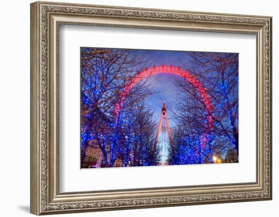 The Eye at Night-Adrian Campfield-Framed Photographic Print