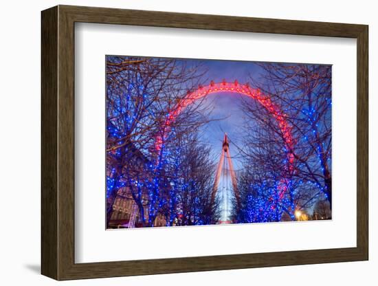 The Eye at Night-Adrian Campfield-Framed Photographic Print