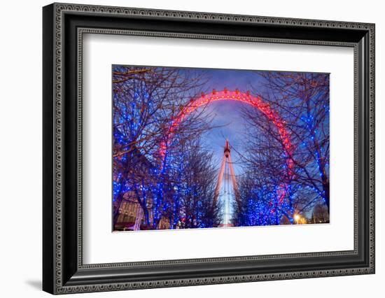 The Eye at Night-Adrian Campfield-Framed Photographic Print