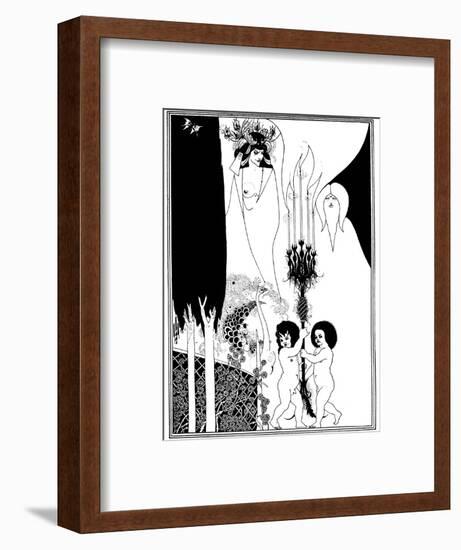 The Eyes of Herod-Aubrey Beardsley-Framed Photographic Print