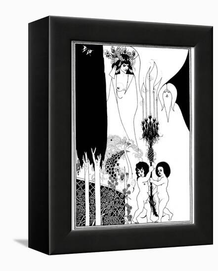 The Eyes of Herod-Aubrey Beardsley-Framed Premier Image Canvas