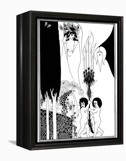 The Eyes of Herod-Aubrey Beardsley-Framed Premier Image Canvas