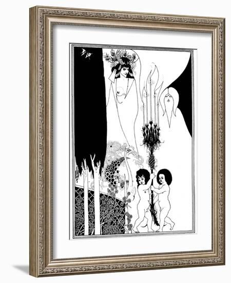 The Eyes of Herod-Aubrey Beardsley-Framed Photographic Print