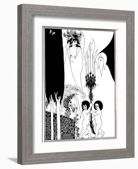 The Eyes of Herod-Aubrey Beardsley-Framed Photographic Print