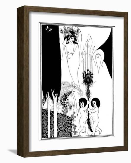 The Eyes of Herod-Aubrey Beardsley-Framed Photographic Print