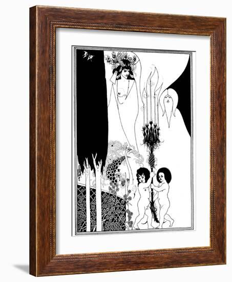 The Eyes of Herod-Aubrey Beardsley-Framed Photographic Print