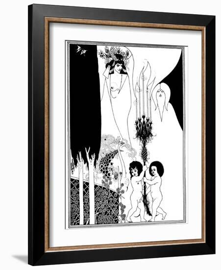 The Eyes of Herod-Aubrey Beardsley-Framed Photographic Print