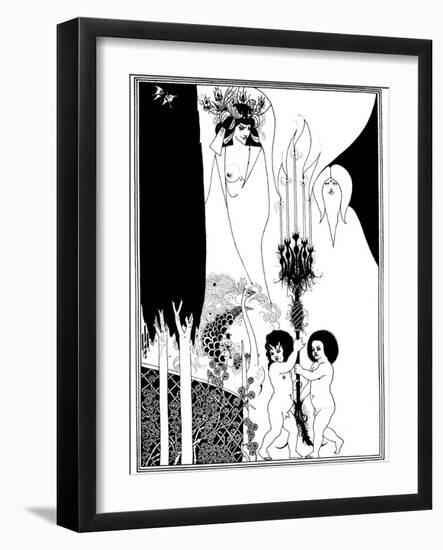 The Eyes of Herod-Aubrey Beardsley-Framed Photographic Print