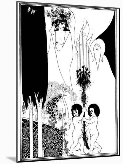 The Eyes of Herod-Aubrey Beardsley-Mounted Photographic Print