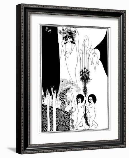 The Eyes of Herod-Aubrey Beardsley-Framed Photographic Print