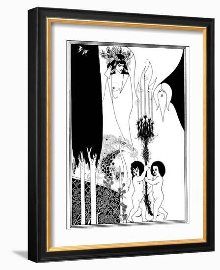 The Eyes of Herod-Aubrey Beardsley-Framed Photographic Print