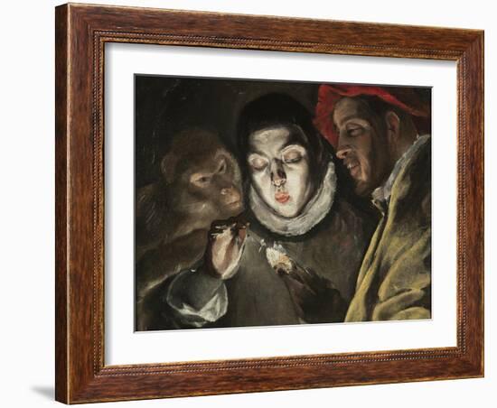 The Fable, C. 1580-El Greco-Framed Giclee Print